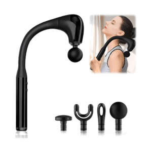 U-Shaped Deep Tissue Massage Gun – Ergonomic Relief for Hard-to-Reach Areas