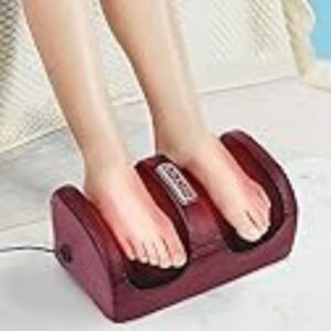Electric Foot Massager with Heating Therapy & Hot Compression - 3D Kneading, Pain Relief, and Stress Reduction