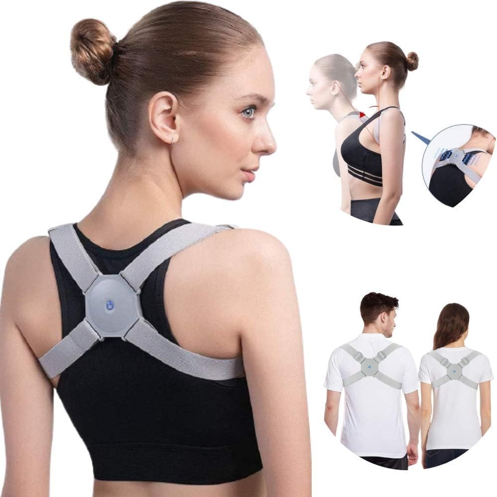 Smart Adjustable Posture Corrector for Neck, Back & Shoulder Support