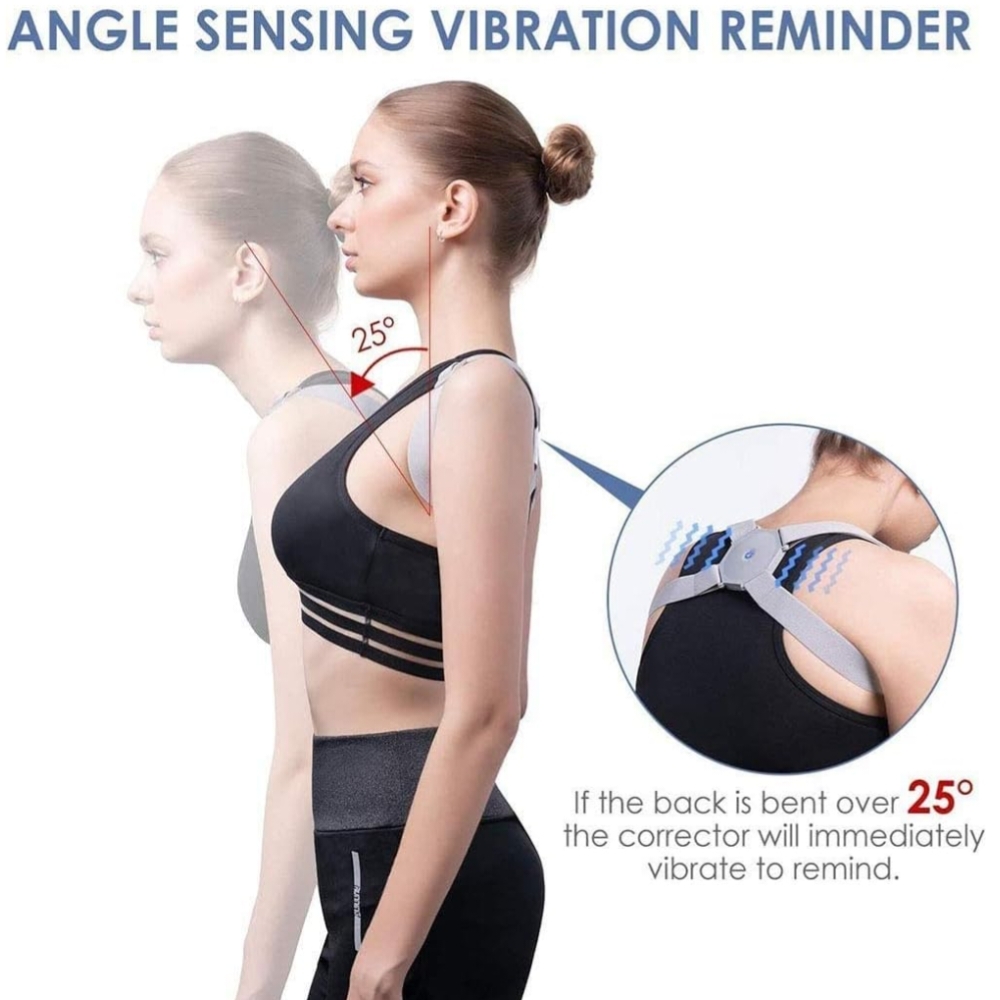 Smart Adjustable Posture Corrector for Neck, Back & Shoulder Support - Image 2
