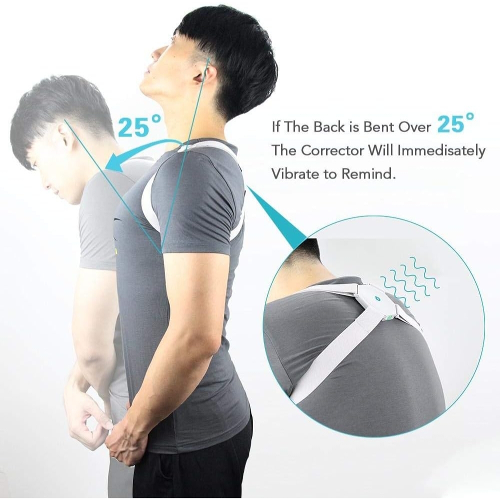 Smart Adjustable Posture Corrector for Neck, Back & Shoulder Support - Image 4