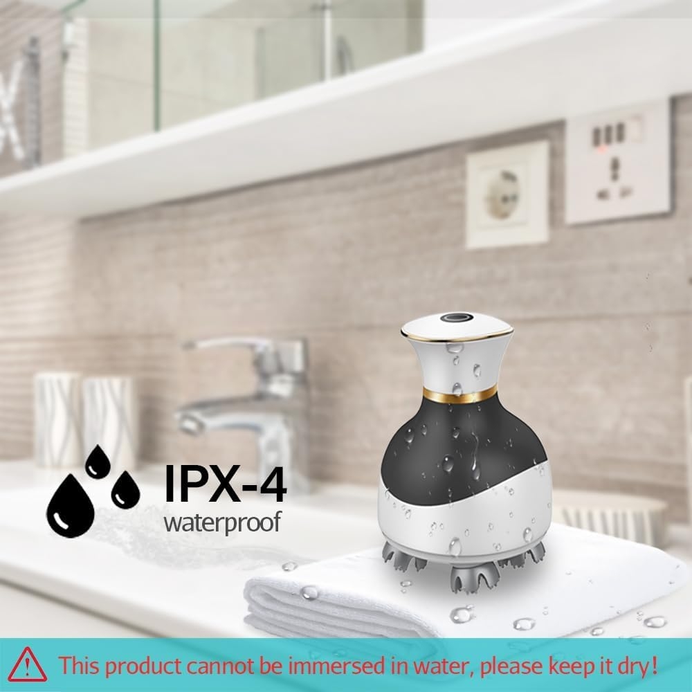 Wireless Electric Scalp Massager for Hair Growth & Stress Relief - Image 6