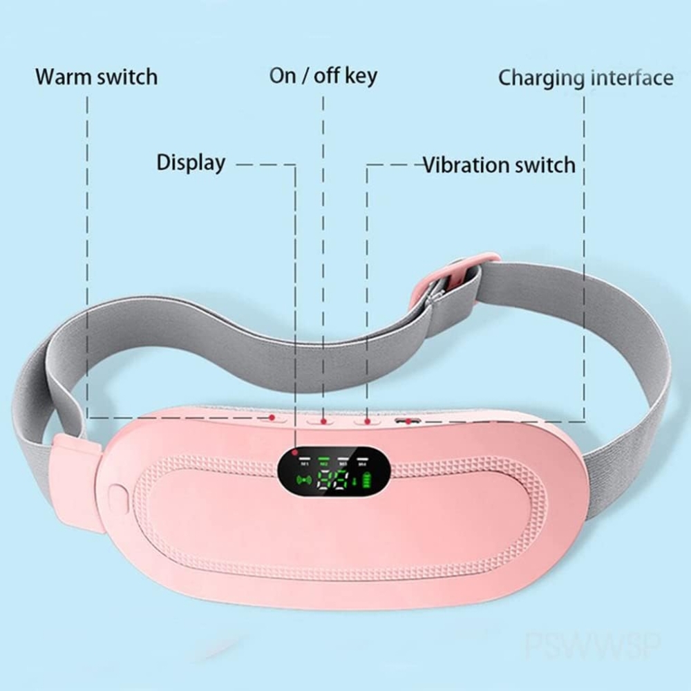 Electric Period Cramp Massager with Vibrating & Heating Functions - Image 5