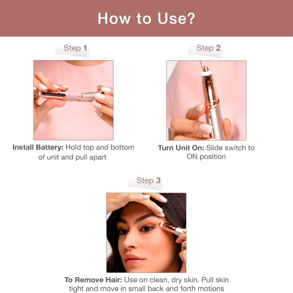 Flawless Brows – Pain-Free Eyebrow Hair Remover - Image 3