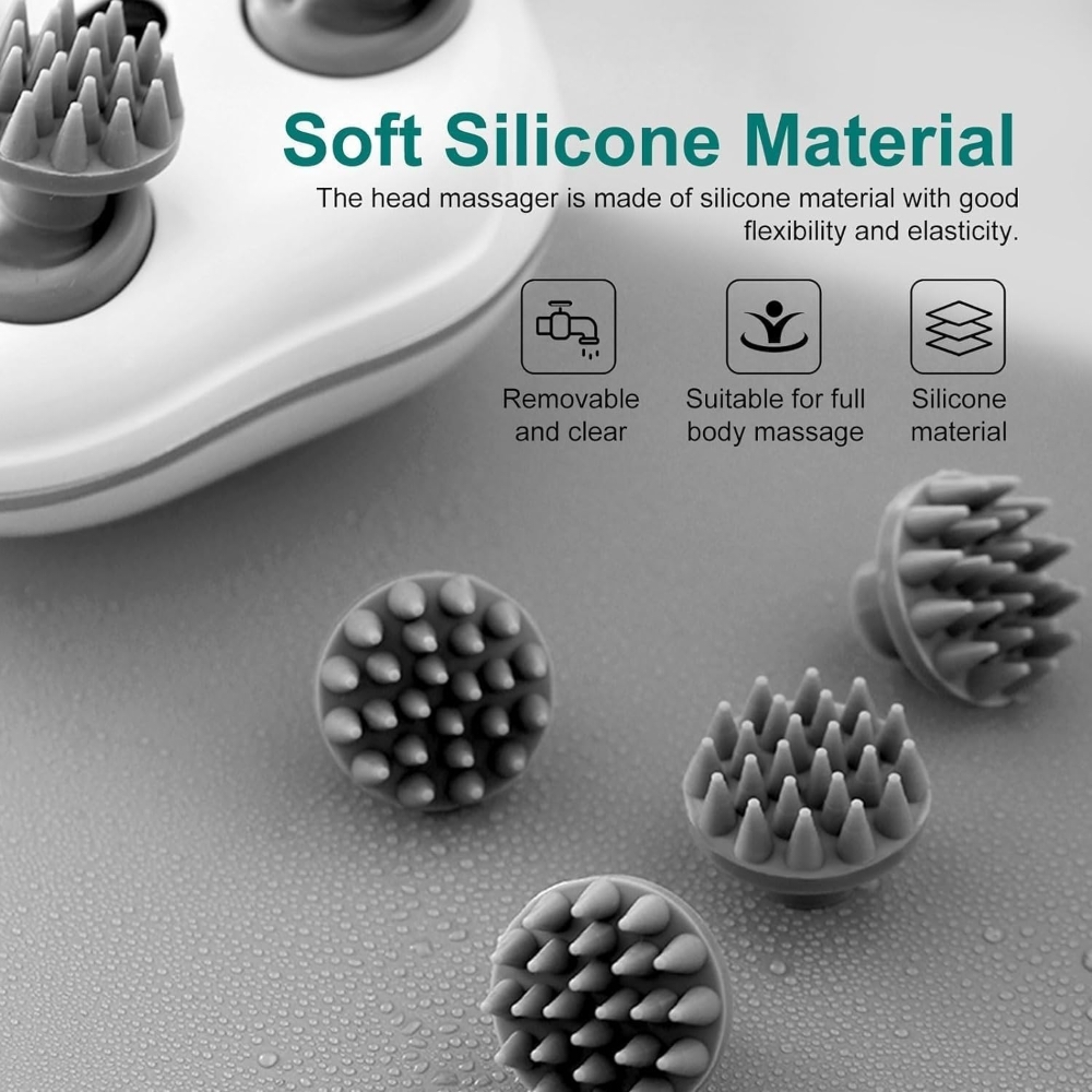 Electric Hair Scalp Massager – Deep Scalp Massage & Hair Growth Stimulator - Image 5