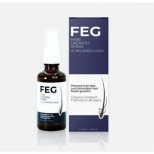FEG Hair Growth Spray – Natural Hair Restoration for Thicker, Stronger Hair