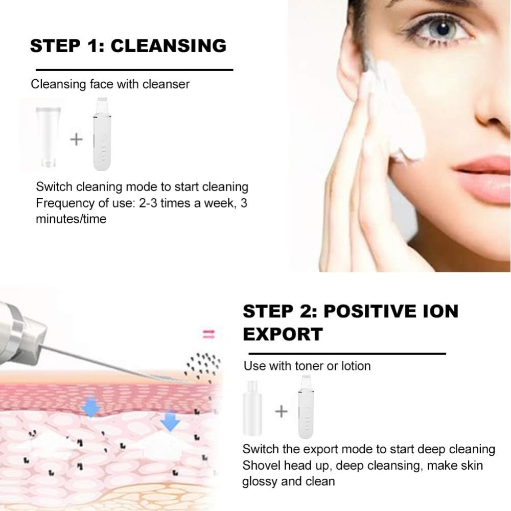 Face Blackhead Remover with Deep Cleansing & Skin Rejuvenation Technology - Image 5